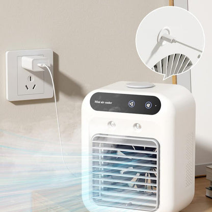 Mini Portable Air Cooler with Water Cooling Fan