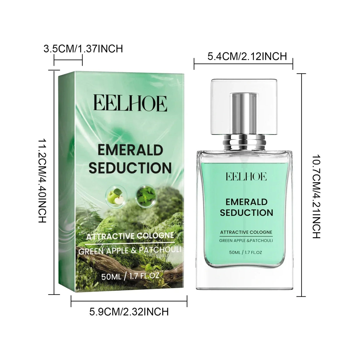 EELHOE 2024 Men's Cologne | Pheromone-Infused Fragrance