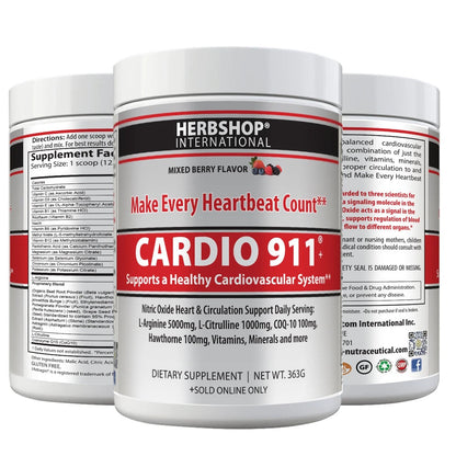 Cardio 911 Nitric Oxide Formula