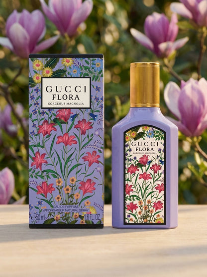 GUCCI Flora Gorgeous Magnolia EDP Sweet Dewberry Fruity Floral Women Fragrance 100ml