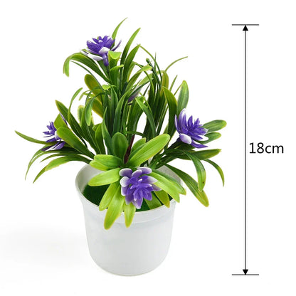 Artificial Lotus Potted Plant Decor