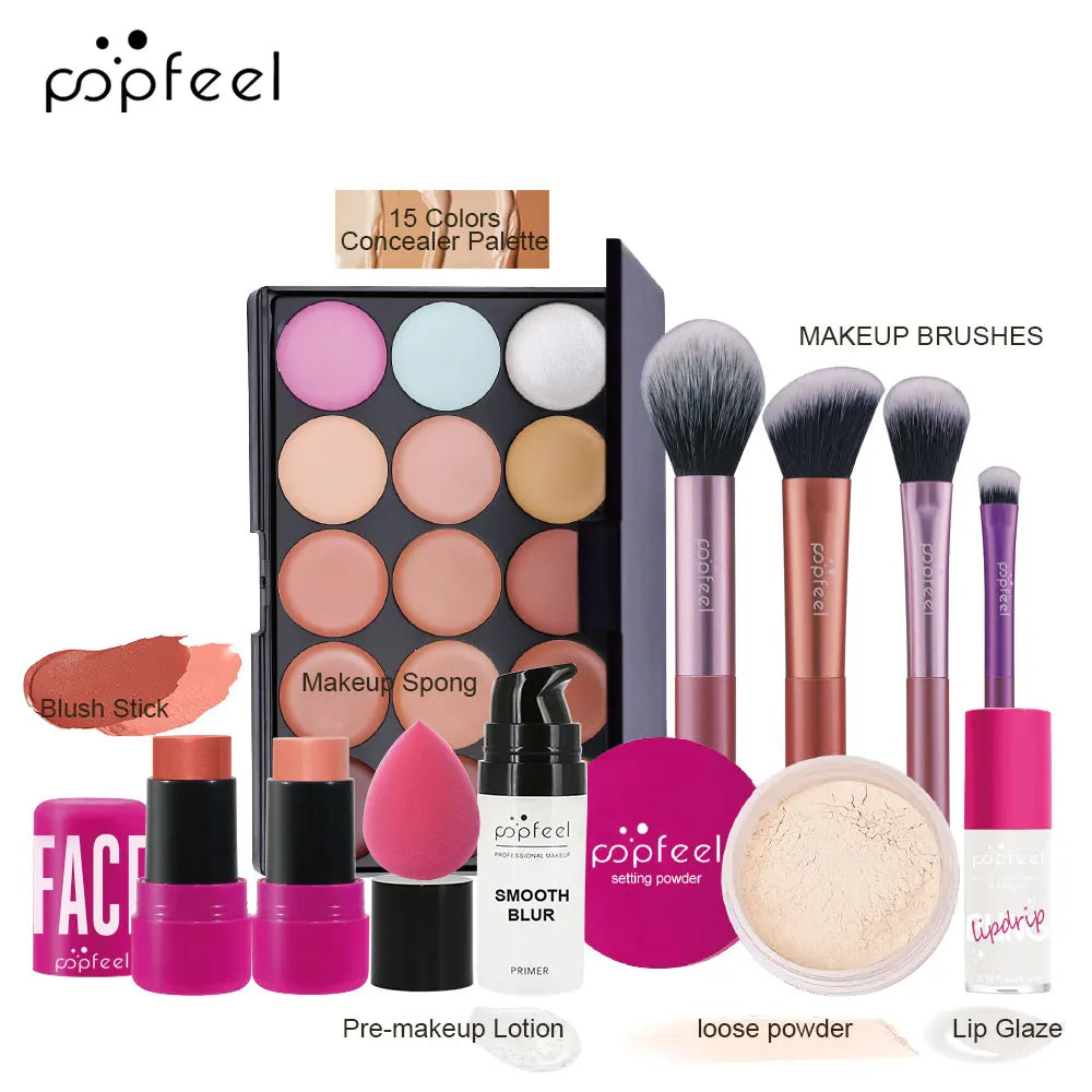 POPFEEL 11-Piece Makeup Set
