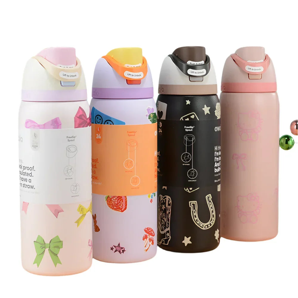 Owala FreeSip Smell The Rosé water bottle