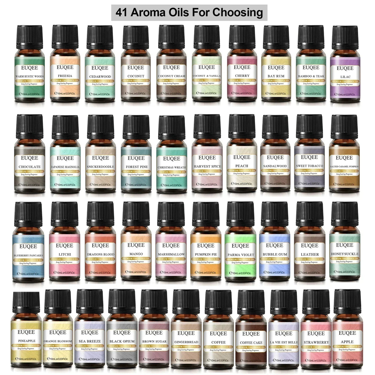 Unisex EUQEE 10ml Coconut Vanilla Fragrance Oil