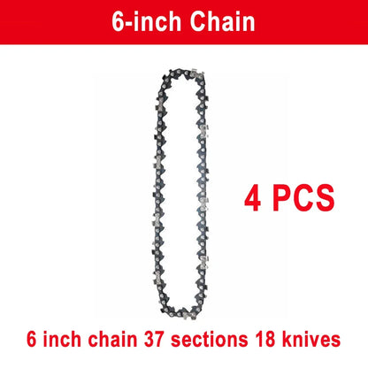 6-Inch Rechargeable Mini Electric Chainsaw