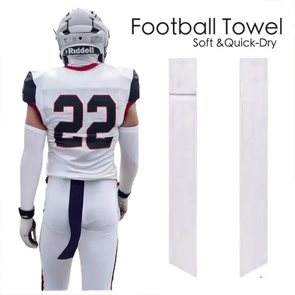Football Streamer Sports Hand Towel