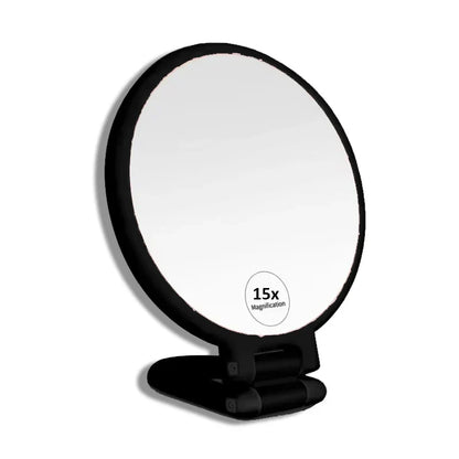 Vintage Double-Sided Magnifying Mirror