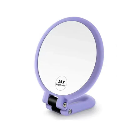 Vintage Double-Sided Magnifying Mirror