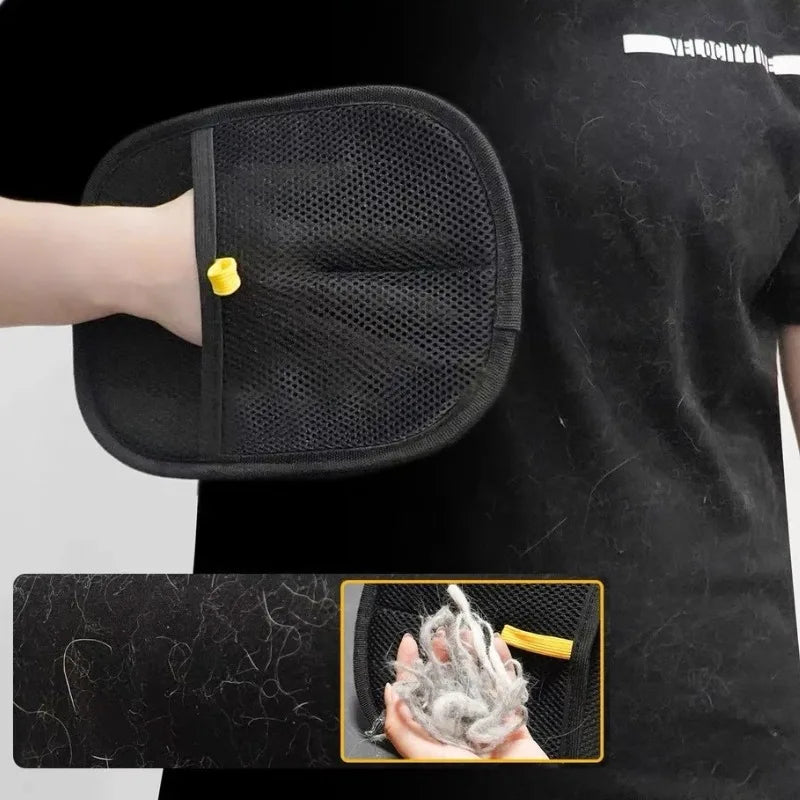 Pet Hair Grooming Removal Gloves