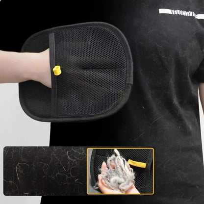 Pet Hair Grooming Removal Gloves