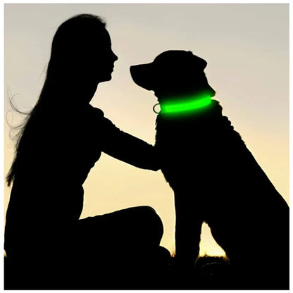 LED Luminous Dog Cat Collar