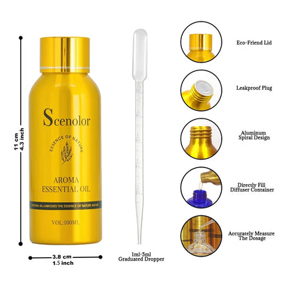 Unisex 100ml Hotel Essential Oil for Diffuser