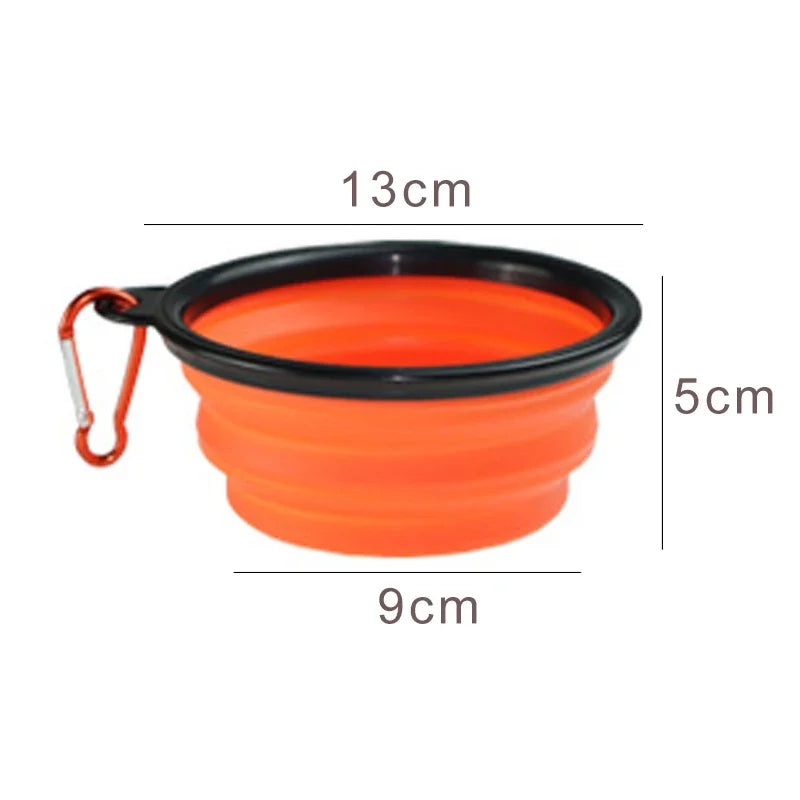 Collapsible Portable Dog Bowl