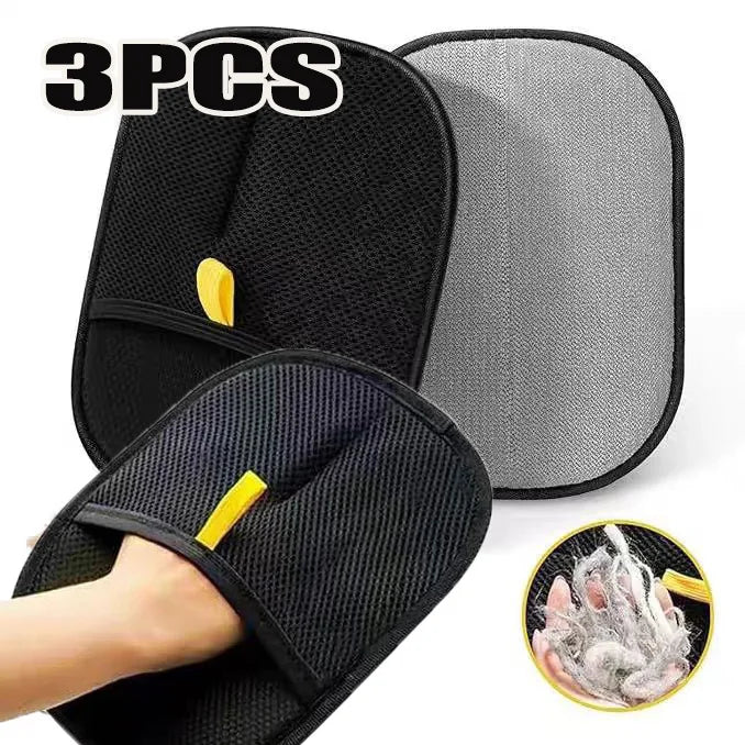 Pet Hair Removal Grooming Gloves