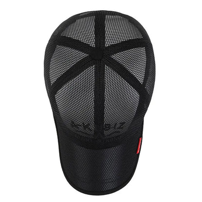 Embroidered Mesh Baseball Sun Cap