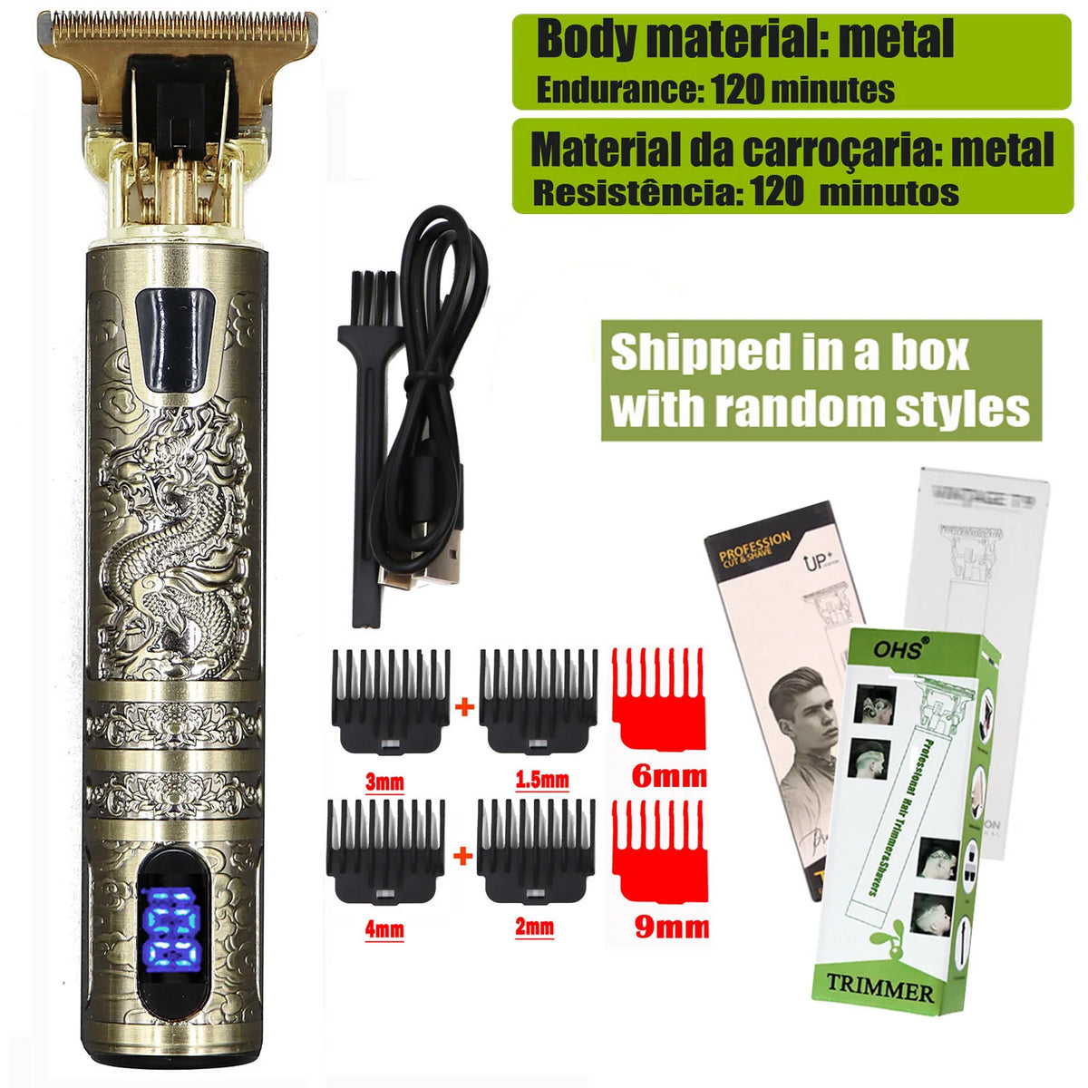 T9 Professional Hair Clipper