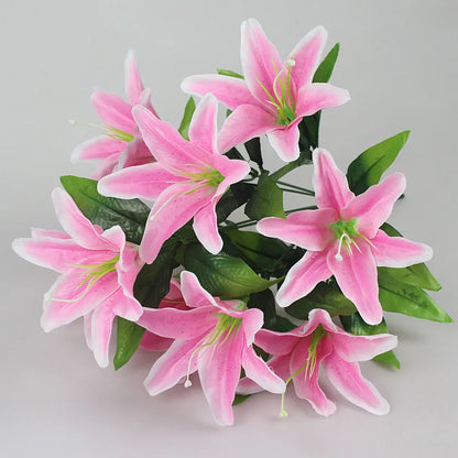 Multicolor Lily Bridal Flower Bouquet
