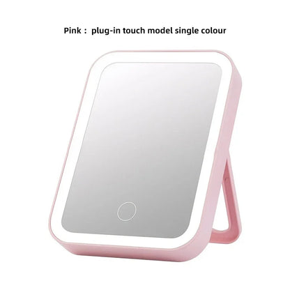 LED Touch Screen Folding Mirror