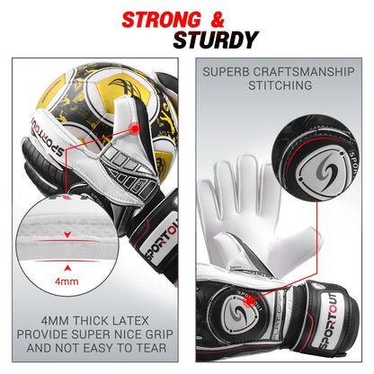 Sportout Kids Fingersave Goalie Gloves