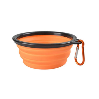 Portable Collapsible Pet Food Bowl