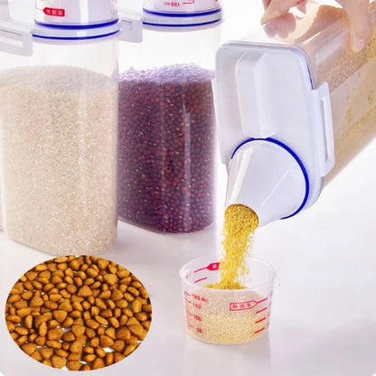 Sealed Dog Cat Food Container