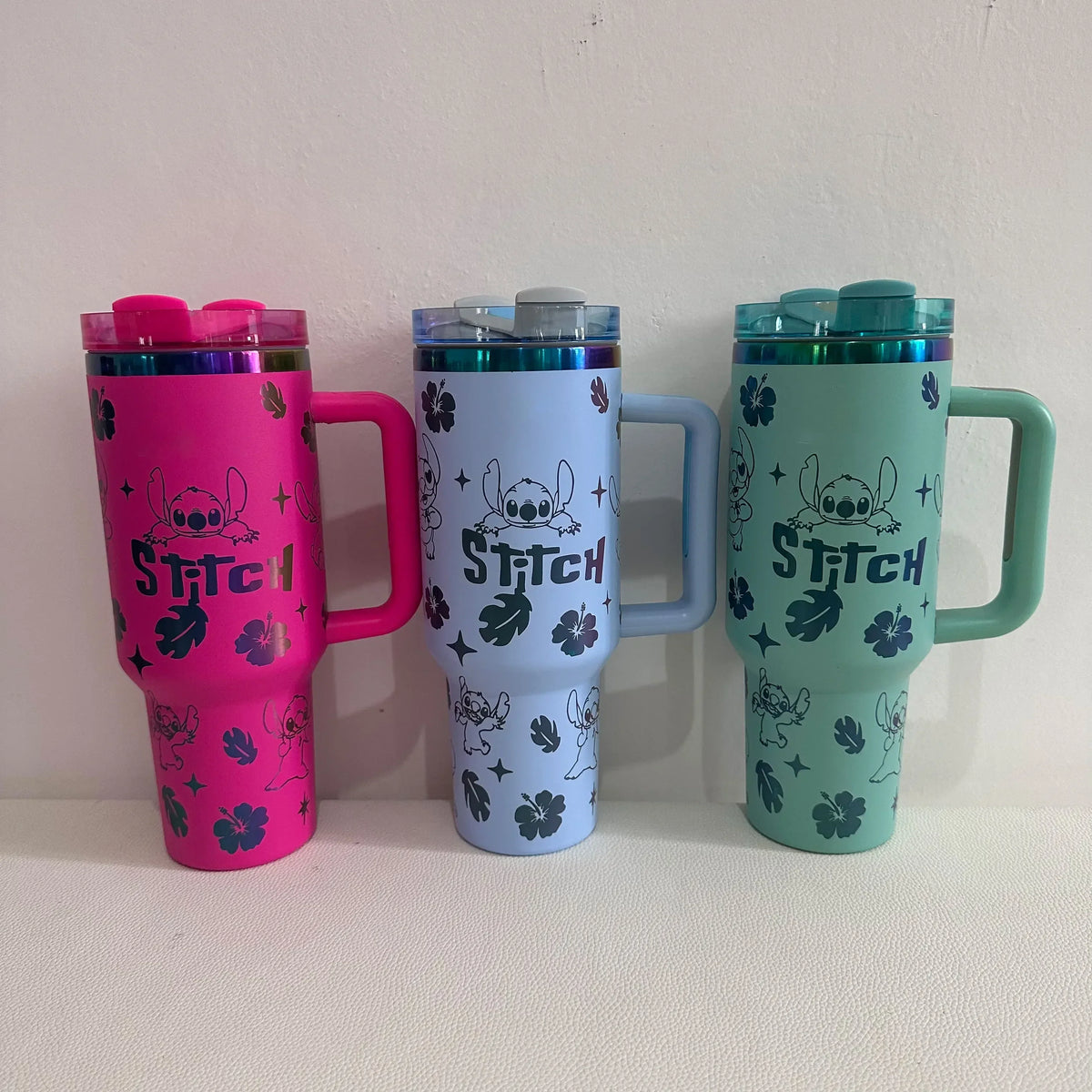 Disney Stitch Stanley Style Tumbler