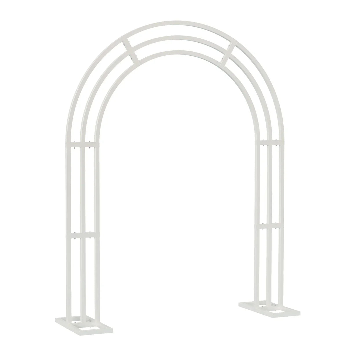 White Wedding Arch Frame Stand