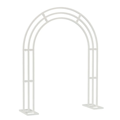 White Wedding Arch Frame Stand