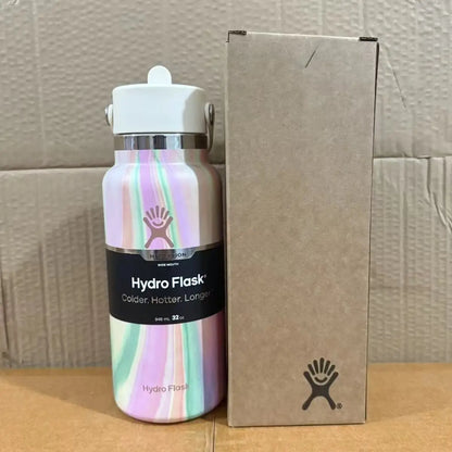 Hydro Flask Large Capacity Outdoor Water Bottle - Purple