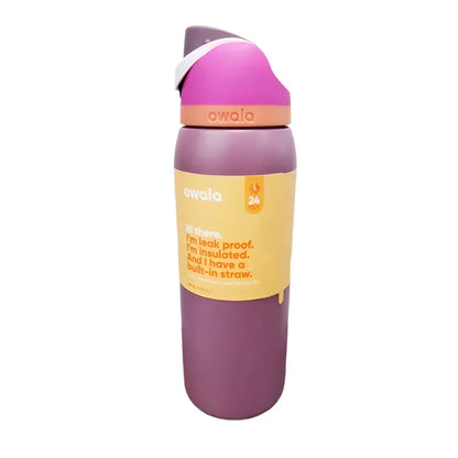 Owala FreeSip Blue Bow Tie Bottle