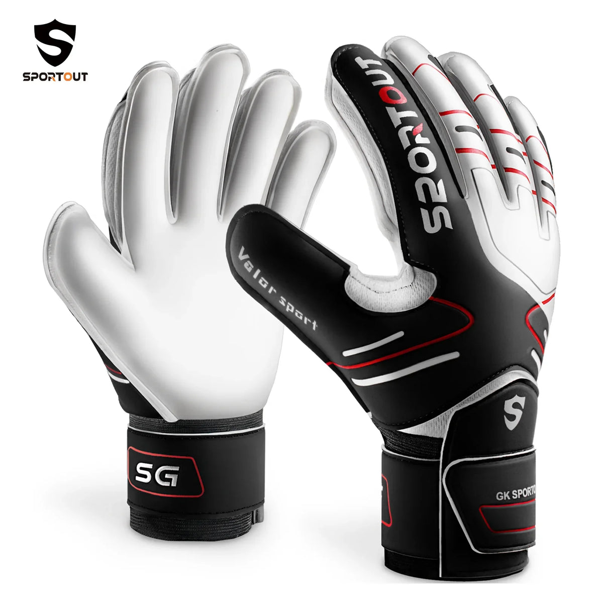 Sportout Goalkeeper Gloves Strong Grip
