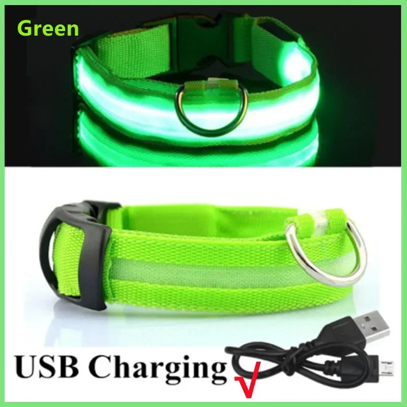 LED Luminous Dog Cat Collar