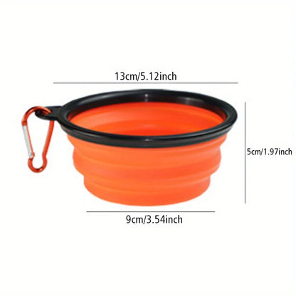 Portable Folding Dog Travel Bowl