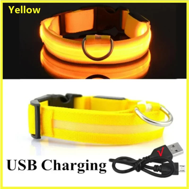 LED Luminous Dog Cat Collar