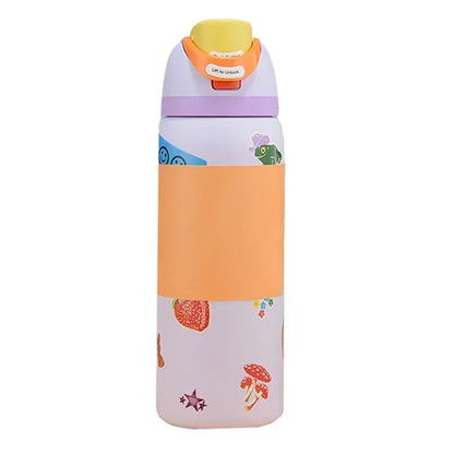 Owala BPA-Free insulated Straw Water Bottle - Pillow Fight