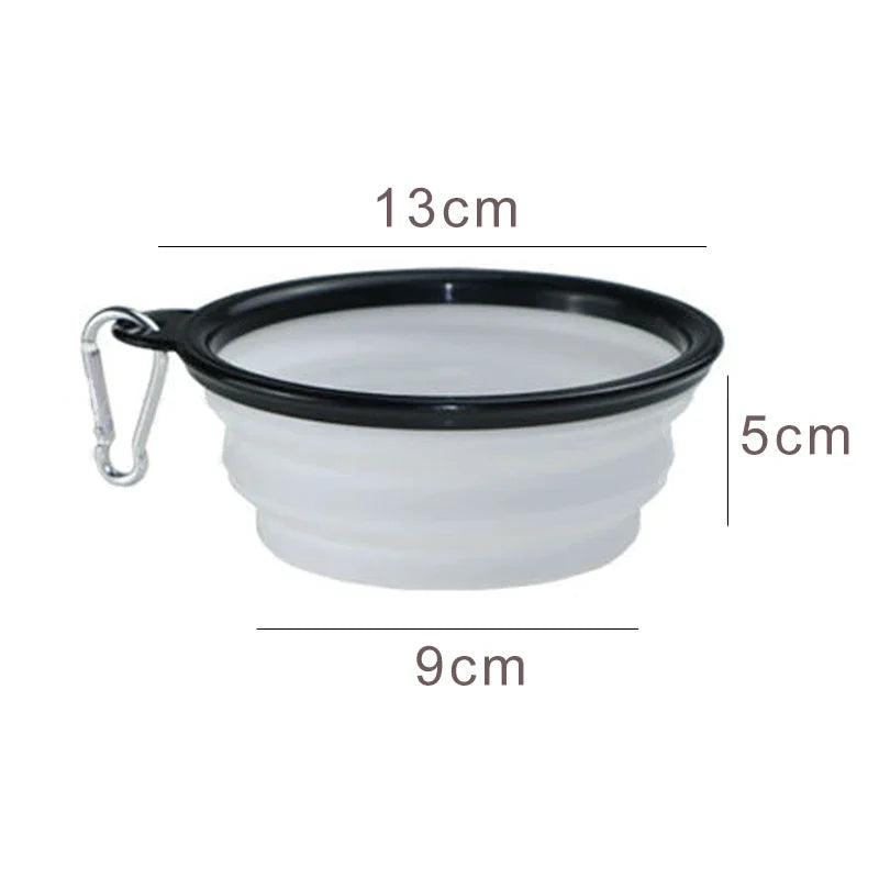 Collapsible Portable Dog Bowl
