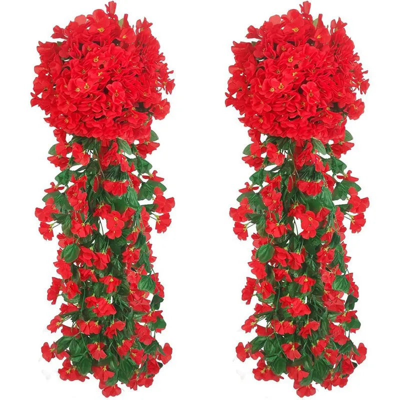 1PC Artificial Flowers Long Vine Rose Home Wedding Outdoor garden yard Arch Decorations Christmas Celebration photography party