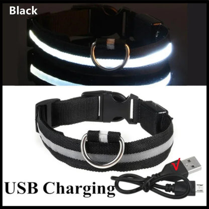 LED Luminous Dog Cat Collar