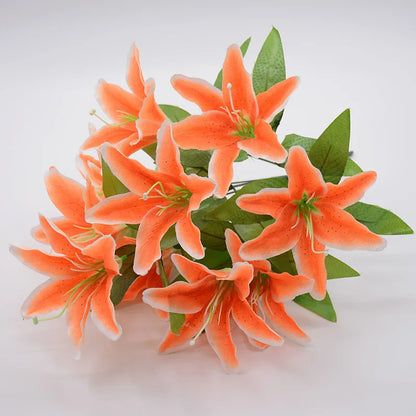 Multicolor Lily Bridal Flower Bouquet
