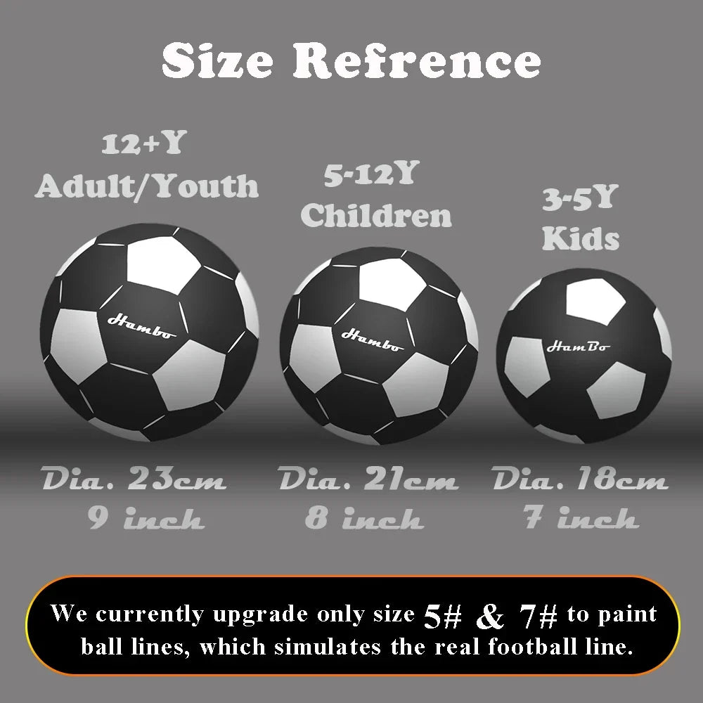 Silent Foam Indoor Soccer Ball
