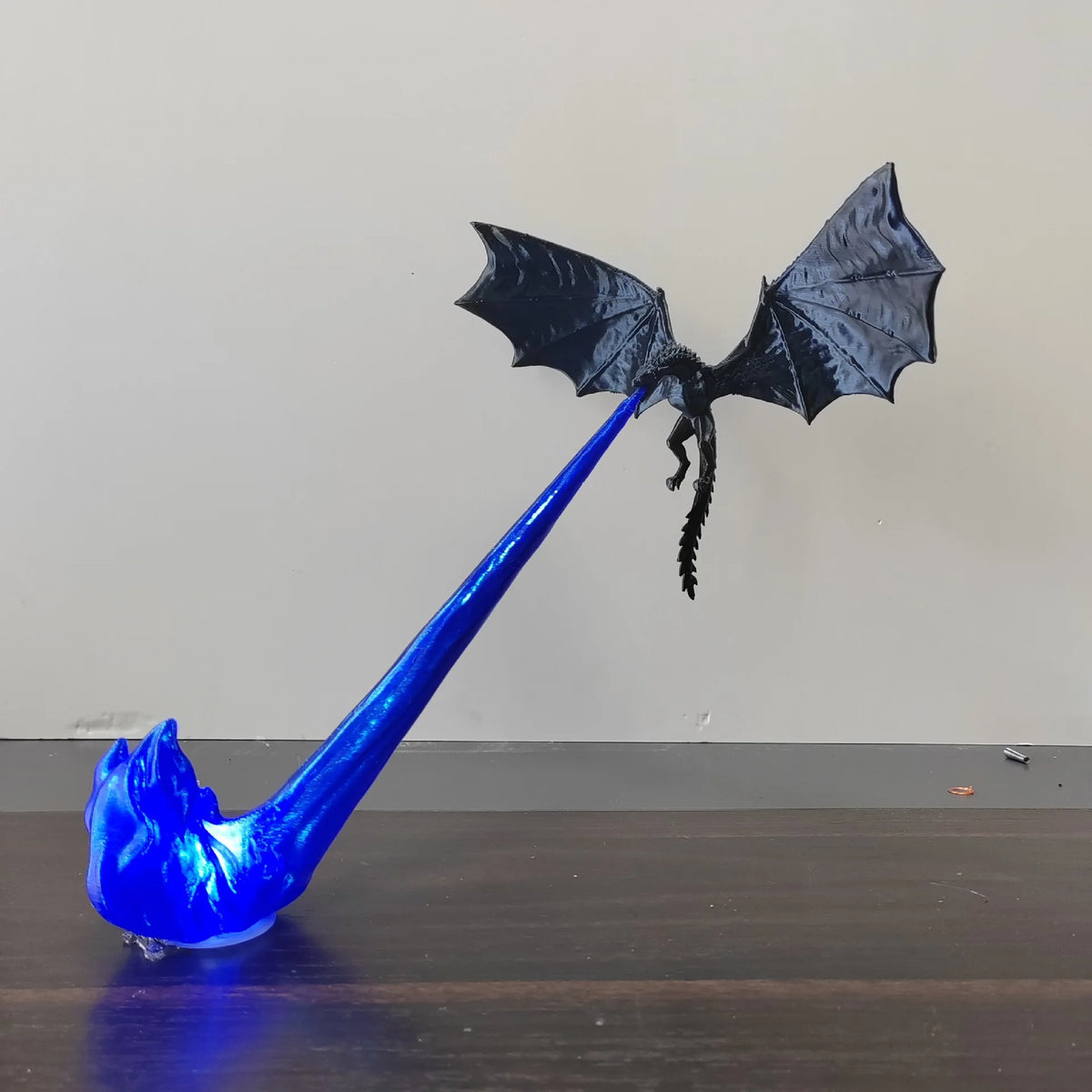 Dragon Flame Decor 3D Dragon Flame Book Nook Flying Fire Dragon Statue Unique Christmas Birthday Gift for Dragon Lovers Home USe