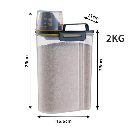 Sealed Dog Cat Food Container