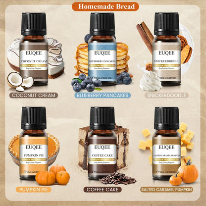 Unisex EUQEE 6pcs Fragrance Oil Gift Set
