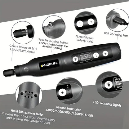 JANGKLIFE STRONG 210 Nail Drill