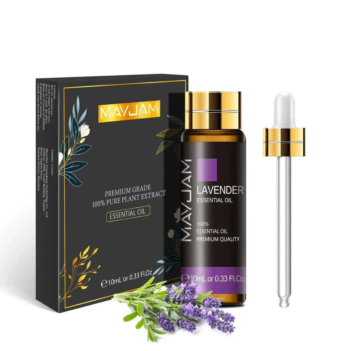 Unisex 10ml Lavender Essential Oil