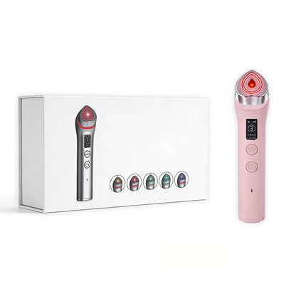 5 Modes RF Facial Beauty Device, Anti-Aging Skin Tightening Massager for Pore Refining & Skincare Absorption