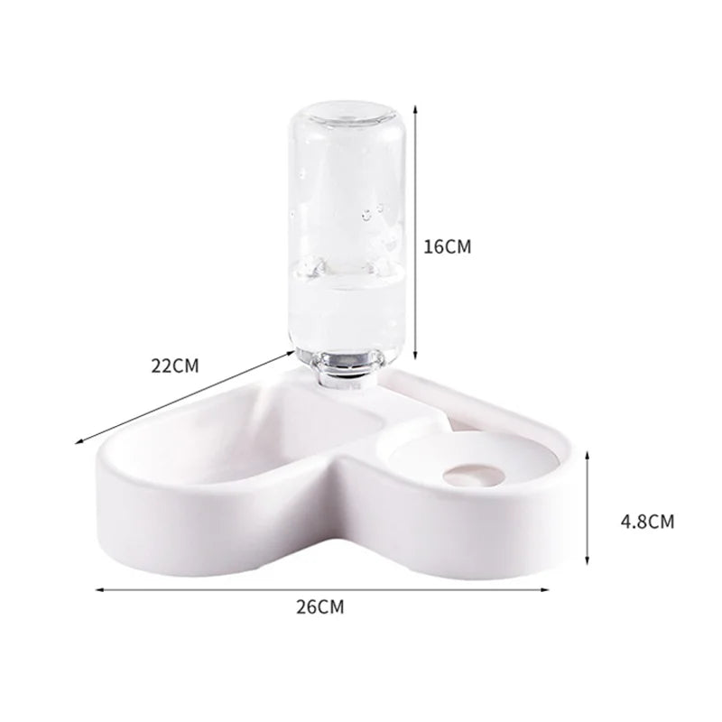 Automatic Pet Drinking Feeding Bowl