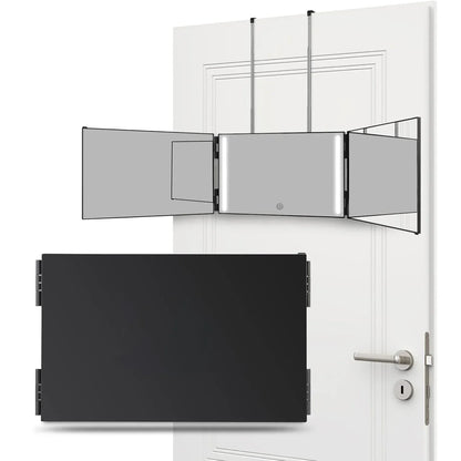 LED 3-Way Self Haircut Mirror