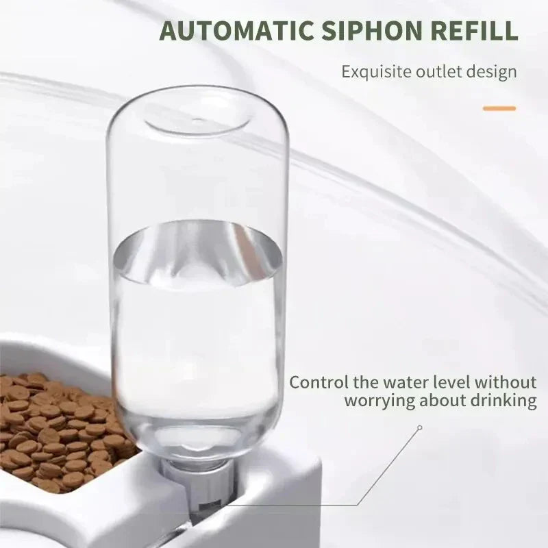 Automatic Pet Drinking Feeding Bowl