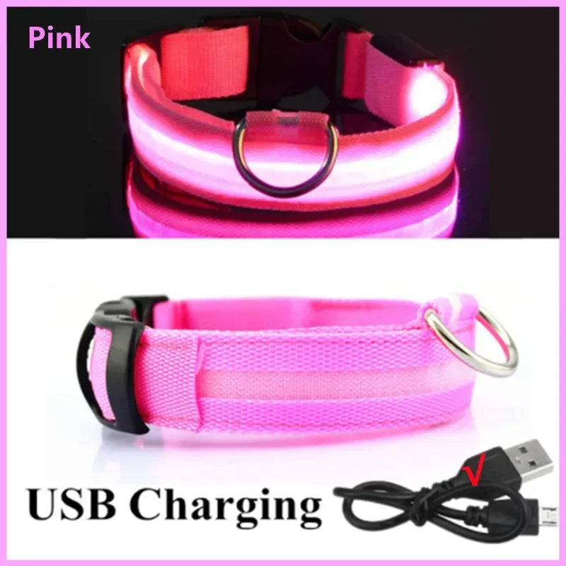LED Luminous Dog Cat Collar